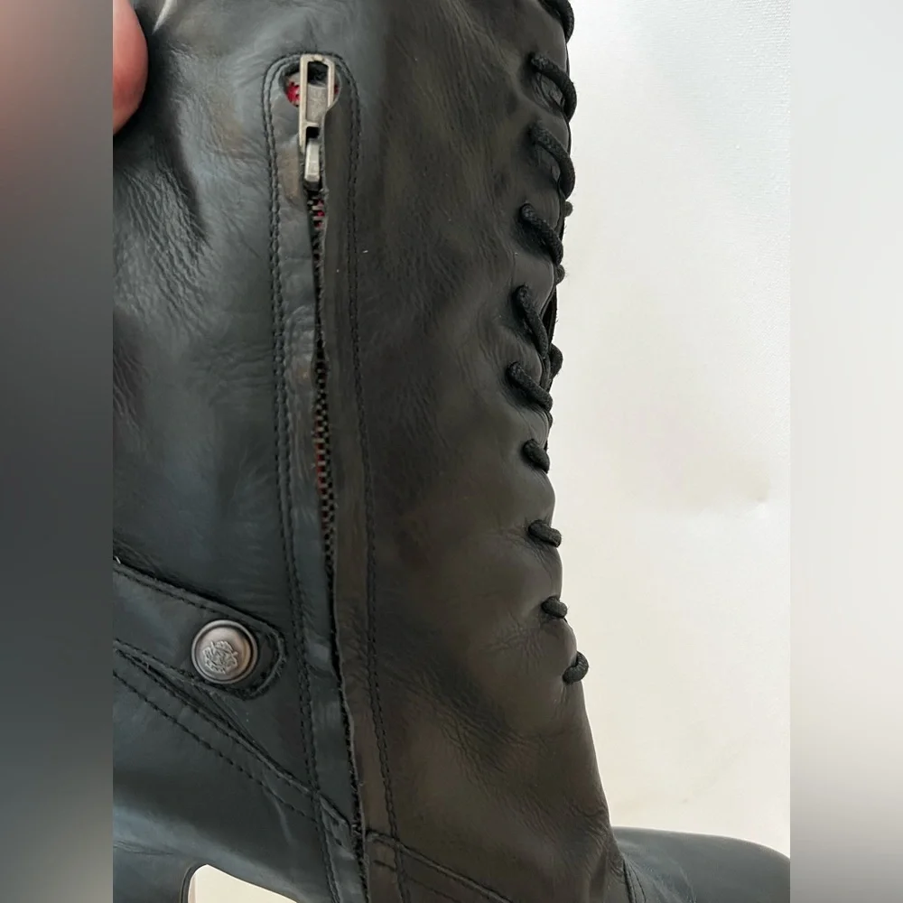 Sam Edelman Knee High Lace Up Boots - Picture 4 of 14